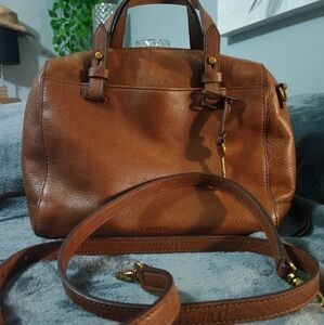 Fossil Brown Leather Women's Bag